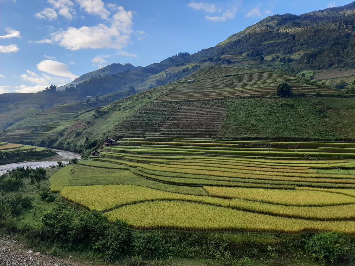Dong Suoi H'Mong Homestay & Bungalow - Trek & Vegetarian Food Mu Cang Chai Zewnętrze zdjęcie
