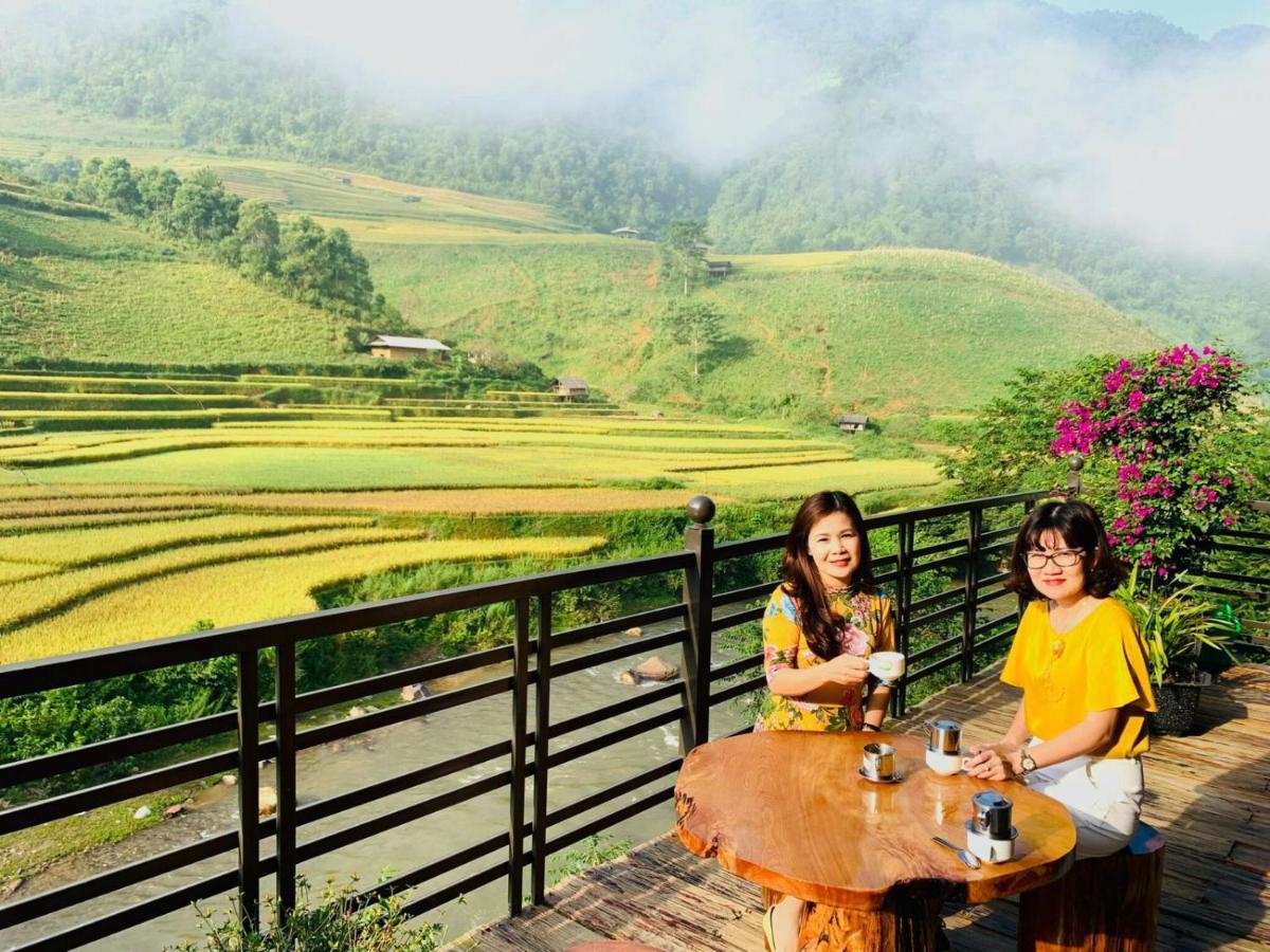 Dong Suoi H'Mong Homestay & Bungalow - Trek & Vegetarian Food Mu Cang Chai Zewnętrze zdjęcie