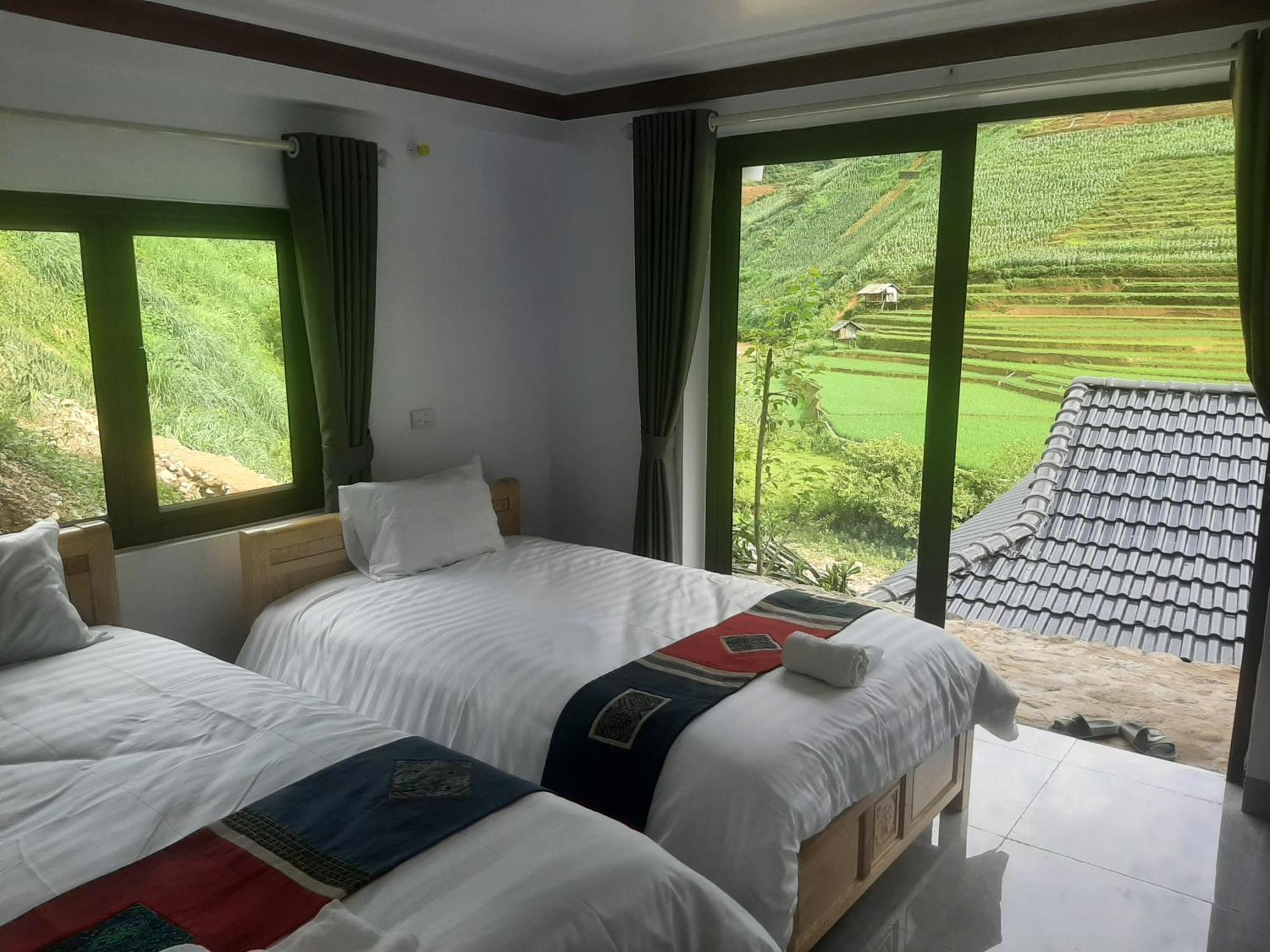 Dong Suoi H'Mong Homestay & Bungalow - Trek & Vegetarian Food Mu Cang Chai Zewnętrze zdjęcie